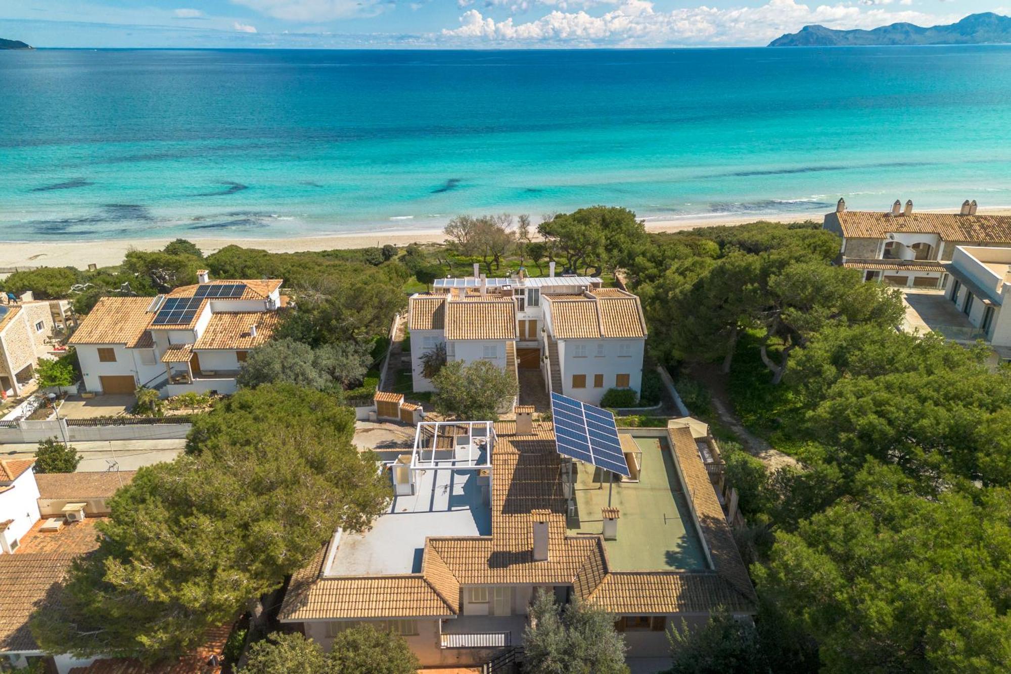 Villa Can Canta Natura Park House At Platja De Muro Beach Exterior photo